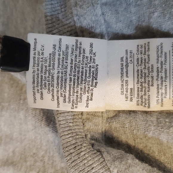 Gildan Hammer Men's Gray "Ask Me About My Goat" Flip Up T-shirt - Picture 8 of 9